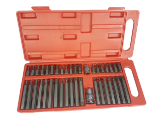 MAR-POL M66400 Sada klíčů bity klíče TORX, IMBUS, SPLINE 40ks