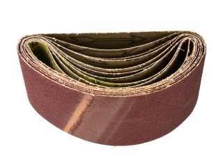 GEKO G00357 Brusný pás papír na broušení smirkový papír 75x457mm 10ks P120 