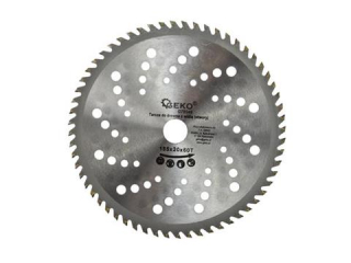 GEKO G78046 Vidiový kotouč na dřevo pro řezání dřeva 185x20mm 60T