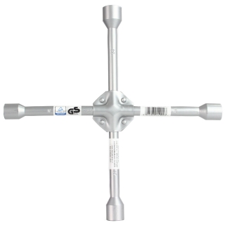  MAR-POL M57010A Křížový klíč na kola 14" 17mm, 19mm, 21mm, 24mm, vyztužený, klíče