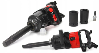 MAR-POL M80516 Pneumatický rázový utahovák 4800Nm klíč na kola 1"+ násadky 
