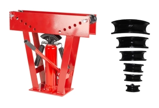 MAR-POL M55670 Hydraulická ohýbačka trubek 12t + 6 profilů ohýbač 