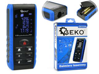 Geko G03356 Laserový měřič vzdálenosti, dálkoměr laser LCD 0,05 - 60m