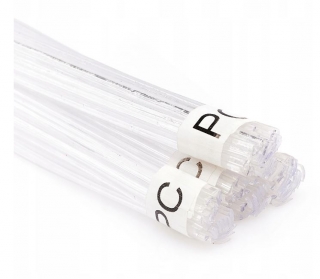 PC 300G Plastové profily tyčinky pro svařování plastů pojivo Průhledné