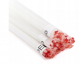 PELD 300G Plastové profily tyčinky pro svařování plastů pojivo bílé