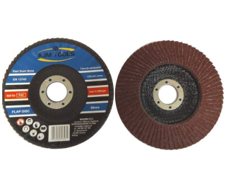 AJM Tools 00775 P40 Brusný lamelový kotouč 125mm na kov gr40