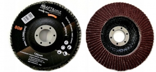 KRAFT&DELE KD967 Brusný lamelový kotouč 125mm na dřevo kov P80 10ks