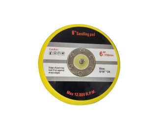 Magma 5/16" Brusný kotouč na suchý zip 150mm 6" pro brusku