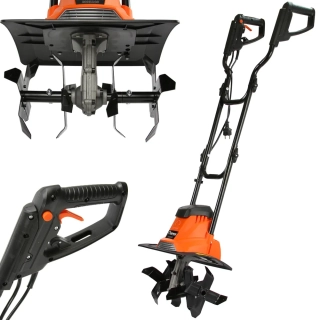 MAR-POL M83248 1500W Elektrický rotavátor kultivátor provzdušňovač kypřič 