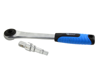 GEKO G01782 Ráčna 1/2" pro nástrčný klíč + pětistupňovitý klíč