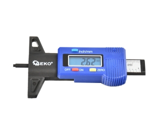GEKO G01269 Digitální pneuměřič a hloubkoměr dezénu pneumatik