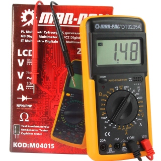 Mar-pol M04015 Digitální multimetr 10A měřidlo RIPPER