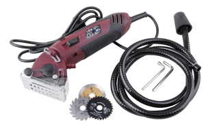 MAX LXMS10 Kotoučová pila ruční na dřevo, kov 400W, 230V Řezačka, pilka