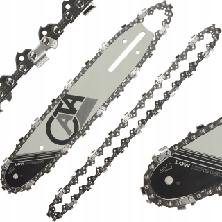 MAR-POL M86666 Vodíci lišta na pilu a 2x řetěz 10'' / 25cm 3/8 "1,3mm