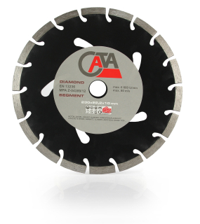 MAR-POL M08530C Diamantový segmentový kotouč CATA 230mm 22,2x10mm