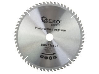 GEKO G00151 Pilový karbidový kotouč na dřevo 300mm 32mm 60T