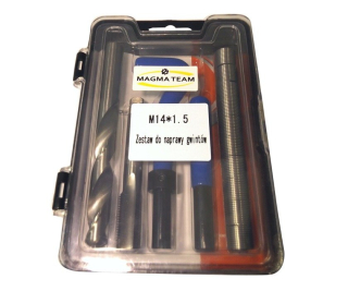 MAGMA Sada nářadí na opravu závitů M14x1,5