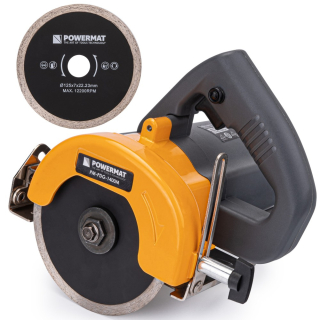 POWERMAT PM-PDG-1400M ELEKTRICKÁ PILA NA OBKLADY DLAŽBU ŘEZAČKA 1400W