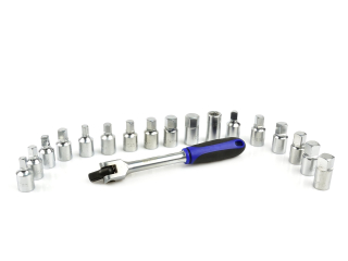 GEKO G02711 Klíče na olejové zátky 3/8" 18ks