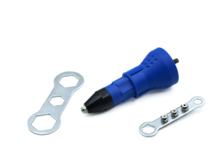 GEKO G01346 Nýtovací nástavec na vrtačku, pro trhací nýty 2,4 - 4,8 mm nýtovačka