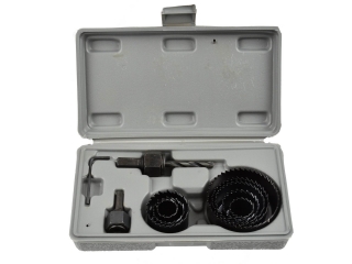 GEKO G30001 Vykružováky korunkové vrtáky do dřeva sádrokartonu SADA 11ks 19-64mm 
