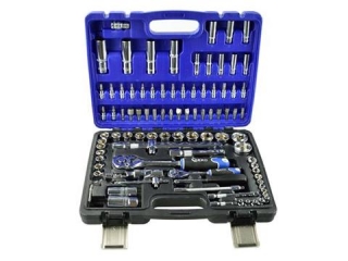 GEKO G10100 Gola sada 94ks 1/4"  1/2" klíče, nástrčné hlavice, bity, ráčna 