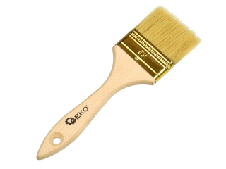 GEKO G66003 Ruční anglický štětec PLOCHÝ na malování 63mm, SADA 12KS 