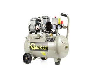 GEKO G80335 Bezolejový dvoupístový kompresor 24L 980W