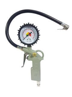 MAR-POL M80700 Pistole na hustění pneumatik s manometrem 12 bar hadice-350mm