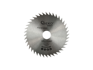 GEKO G00051 Pilový kotouč na dřevo 125mm 22mm 40T