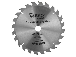 GEKO G00148 Pilový kotouč na dřevo 300mm 32x24T