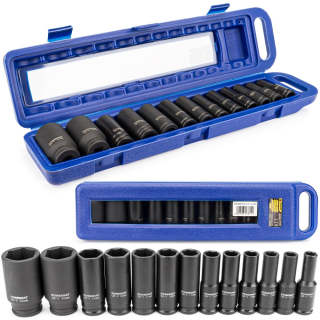 POWERMAT PM-ZNU-13-0.5T Sada nástrčných hlavic 10-32 1/2'' 