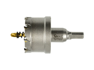 GEKO G39689 Korunkový vrták vykružovák do kovu 50mm titanový vrták
