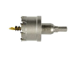 GEKO G39688 Korunkový vrták vykružovák do kovu 45mm titanový vrták
