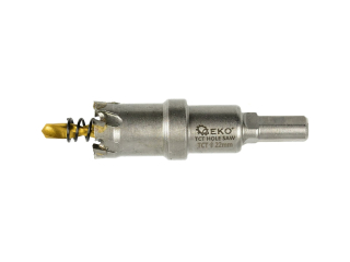 GEKO G39683 Korunkový vrták vykružovák do kovu 23mm titanový vrták