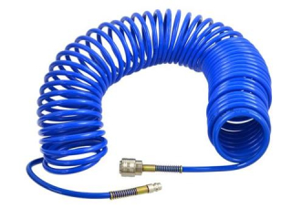 GEKO G02967 Pneumatická kompresorová spirálová hadice PU 15M 5x8mm