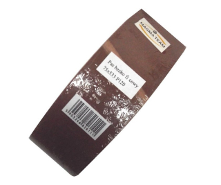 MAGMA P120 Brusný pás papír na broušení 75x533mm 10ks