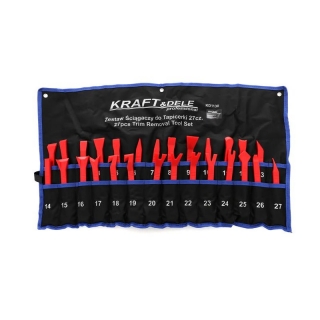 KRAFT&DELE KD1130 Montáž demontáž čalounění, stahováky, klíče, sada 27ks 