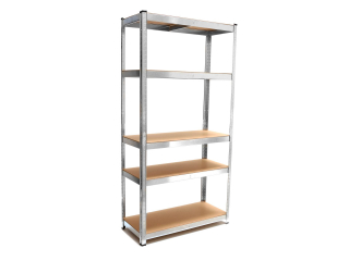 GEKO G10875 Kovový regál 180x90x40cm 175kg 5 polic