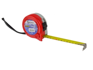 GEKO G01447 Svinovací metr měřidlo 7,5m x 25mm z magnesem