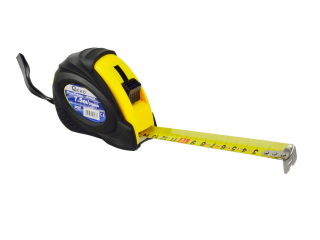 GEKO G01427 Svinovací metr, měřidlo 7,5m x 25mm dvojité blokování