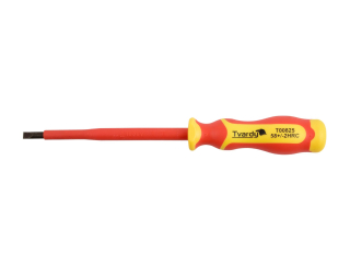 TVARDY T00825 Elektrikářský izolovaný plochý šroubovák 5,5x125 VDE