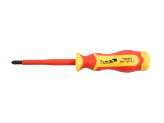 TVARDY T00842 Elektrikářský izolovaný křížový šroubovák PH2x100 VDE