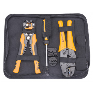 POWERMAT PM-ZDK-8T Krimpovací kleště a automatické odizolovací kleště sada