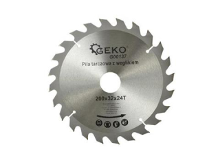 GEKO G00137 Pilový kotouč na dřevo 200mm 32mm 24T