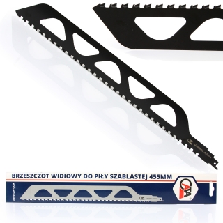 MAR-POL M79846C Vidiový pilový list náhradní plátek čepel do šavlové pily 455mm beton, cihla CATA