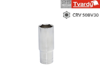 GEKO T00141-12 Šestihranný nástrčný klíč dlouhý 1/4" CrV 12 mm, klíče