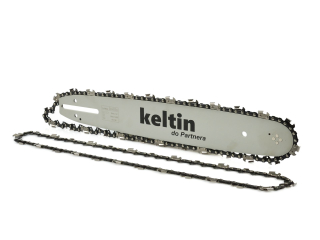 KELTIN K02412 Vodicí lišta pro pilu PARTNER 14" 3/8 1,3 mm 050 52 + 2 řetězy 