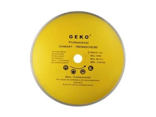 GEKO G00249 Diamantový kotouč na beton pro broušení na brusku 200x25,4mm