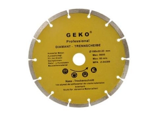 GEKO G00252 Diamantový kotouč na beton segmentový 180x22,2mm PROFI